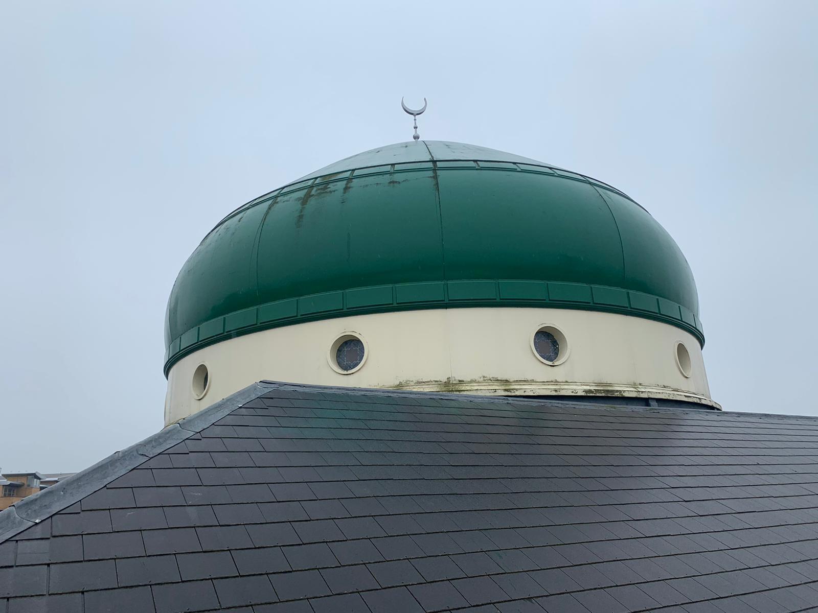 Dome Central Mosque, Leicester - before works started